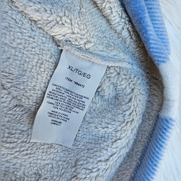 SAGE Women's Plaid Plush Fleece Shirt Jacket Size XL - Picture 3 of 7